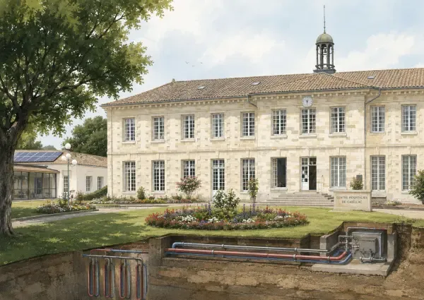 Réseaux énergétiques du centre hospitalier