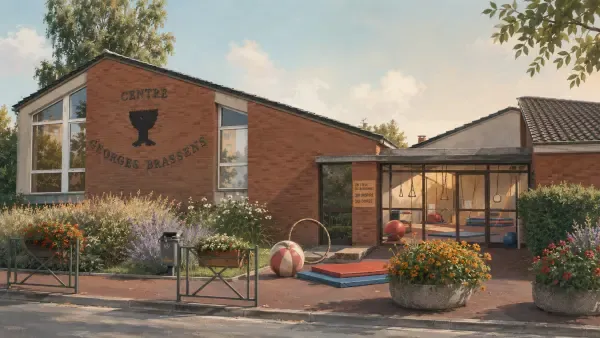 Illustration du futur bâtiment associatif