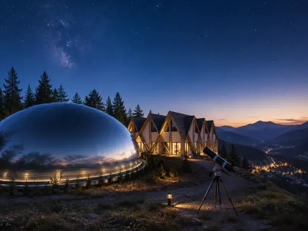 Télescopes sous le ciel de Valberg