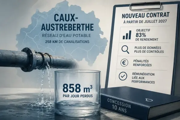 Illustration - Réseau d’eau de Caux-Austreberthe