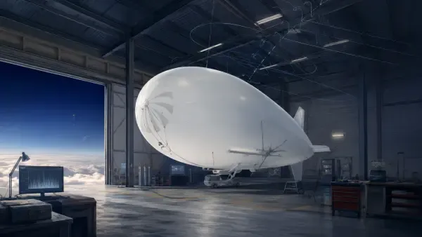 Ballon stratosphérique au-dessus de la Haute-Garonne