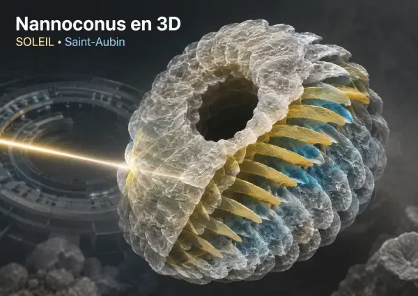 Microfossile observé par rayons X