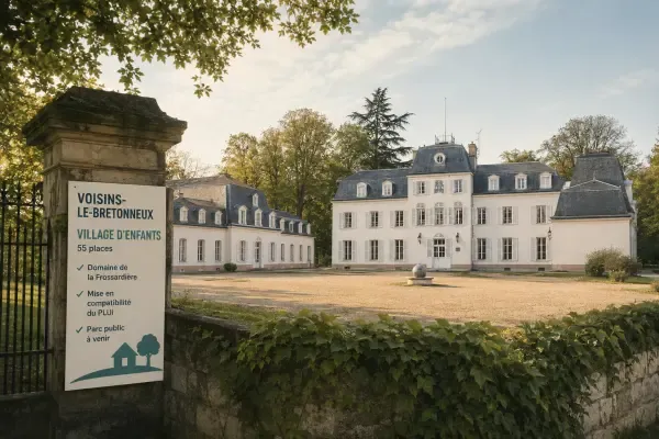 Dix maisons autour d’un parc