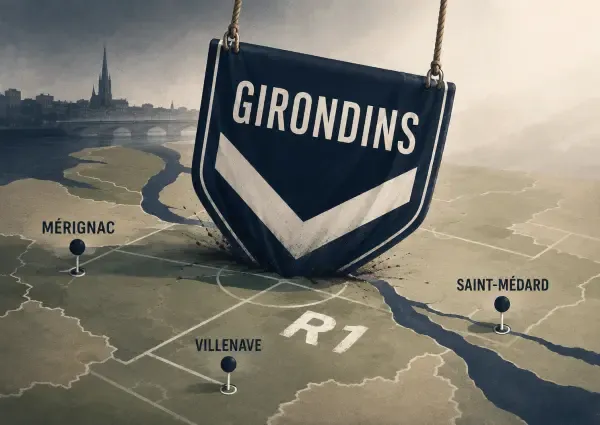 Les Girondins face au football régional