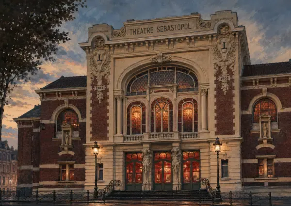Illustration - Façade du Théâtre Sébastopol