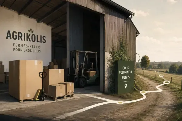 Illustration - Ferme-relais pour colis volumineux