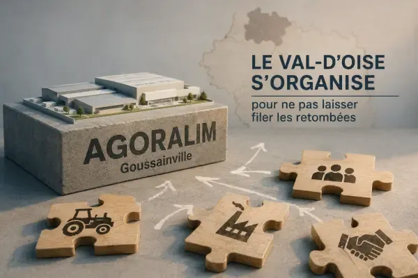 Illustration du futur pôle Agoralim à Goussainville