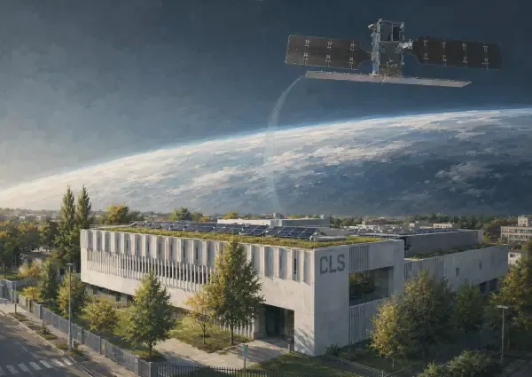 Satellites et données au-dessus de Ramonville