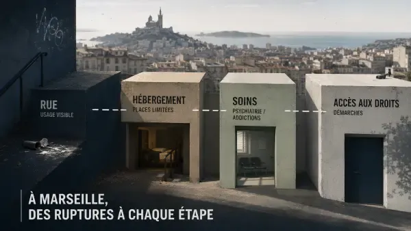 Marseille, hébergement et parcours de soins