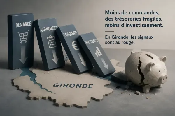 Illustration - Commerces girondins face au ralentissement