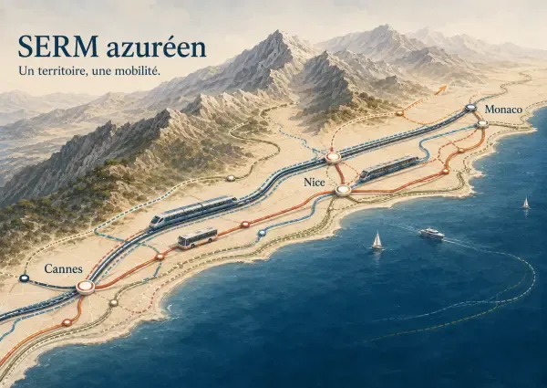 Schéma des transports azuréens