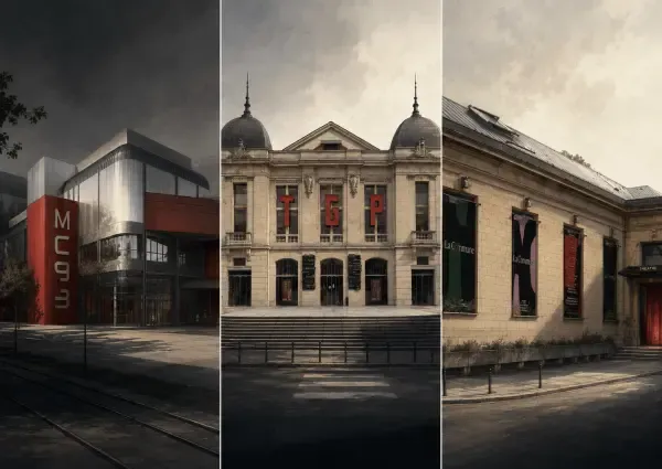 Illustration - Trois théâtres publics sous tension
