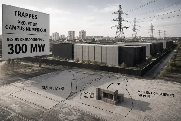 Campus numérique sur une friche industrielle