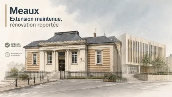 Illustration - Palais de justice de Meaux
