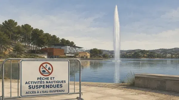 Illustration - L’étang de l’Olivier à Istres