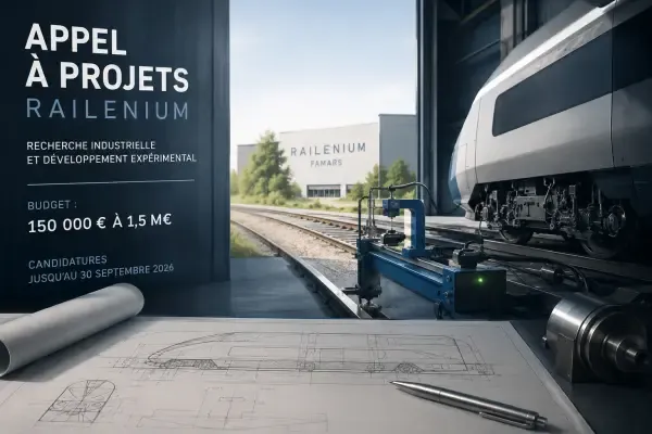 Illustration - Essais ferroviaires à Famars