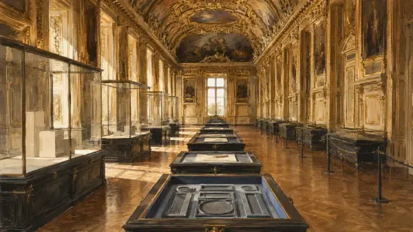 Galerie d’Apollon au Louvre
