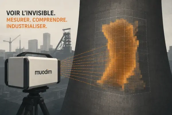Détecteur de muons sur site industriel