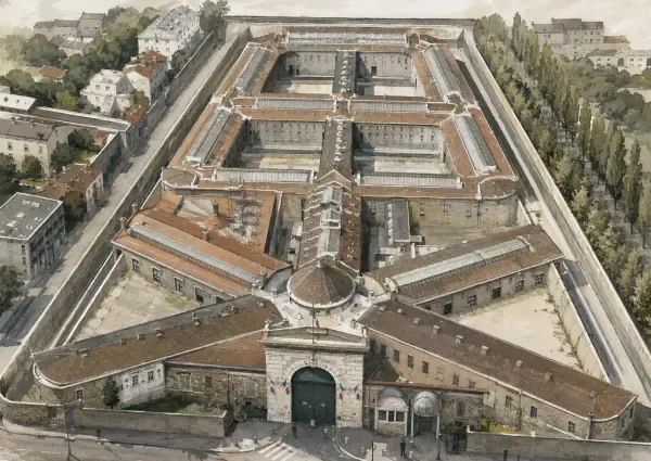 Illustration de la prison de Fresnes