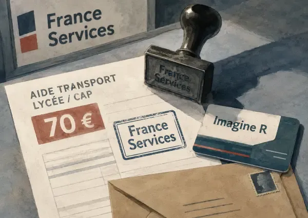 Formulaire Imagine R tamponné à France Services