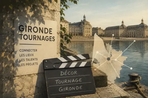 Observatoire transformé en décor de tournage