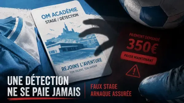 Illustration - Faux recrutement au nom de l’OM
