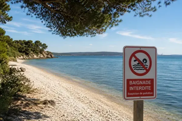 Plage de Monteau interdite à la baignade