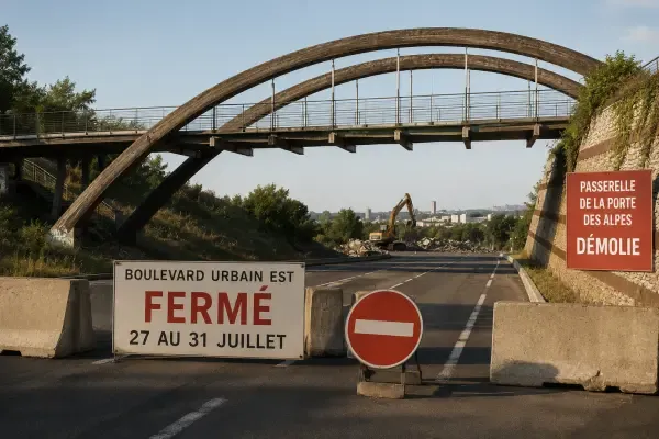 Passerelle de la Porte des Alpes