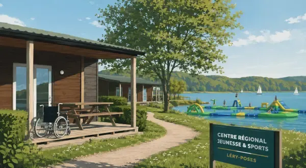 Hébergements sportifs au bord du lac