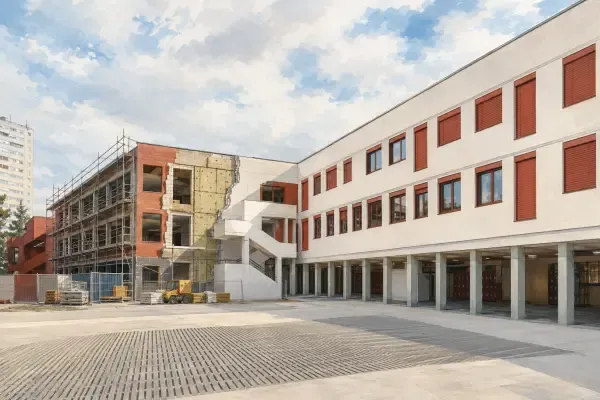 Illustration du collège Paul-Éluard rénové