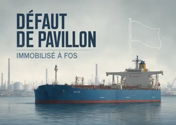Pétrolier immobilisé dans le golfe de Fos