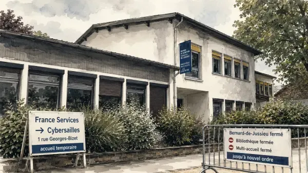 Maison de quartier fermée après incendie