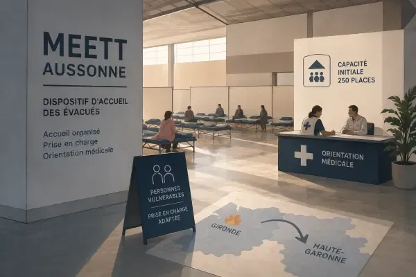 Le MEETT transformé en centre d’accueil