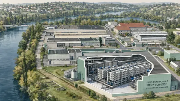 Usine de traitement de Méry-sur-Oise