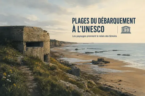 Illustration - Falaises et vestiges du Débarquement