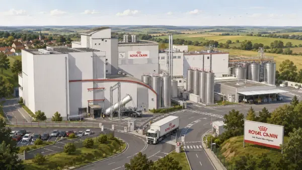 Illustration de l’usine Royal Canin