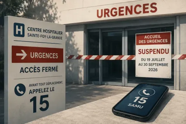 Illustration des urgences de Sainte-Foy-la-Grande