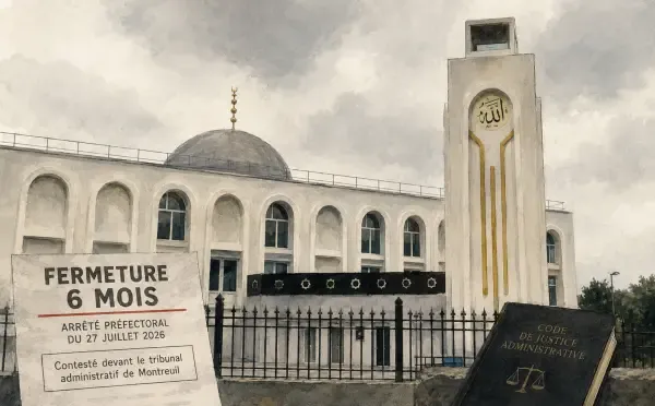 Illustration de la mosquée Attaqwa à Aulnay