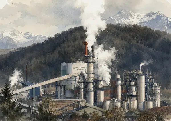 Usine papetière de Saint-Gaudens