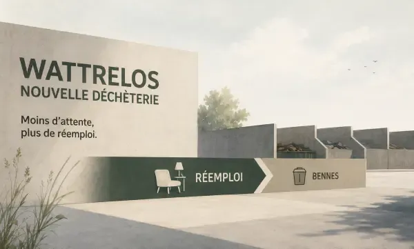 Nouvelle déchèterie de Wattrelos