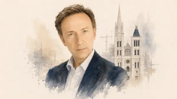 Illustration de la flèche de Saint-Denis
