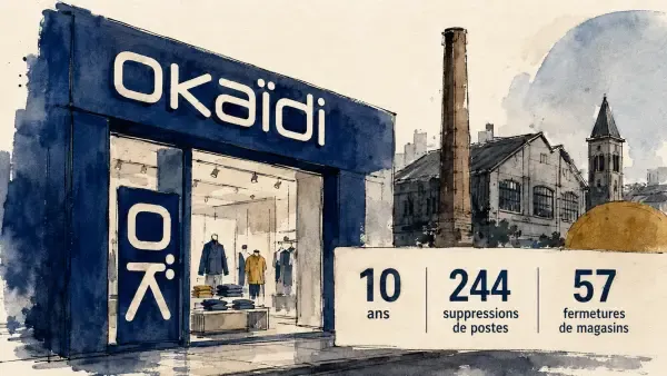 Illustration du siège roubaisien d’Okaïdi