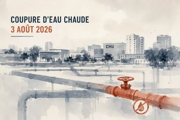 Coupure d’eau chaude à Hérouville