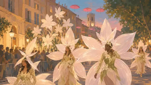 Illustration de la Fête du Jasmin