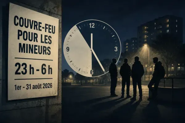 Illustration - Rue de Fleury-Mérogis la nuit