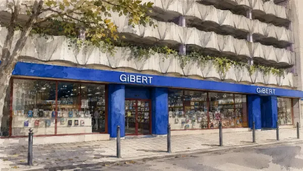 Illustration - Librairie Gibert à Évreux