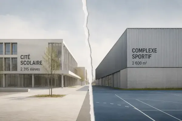 Complexe sportif près de la cité scolaire