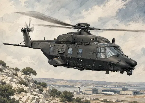Illustration - NH90 Standard 2 à Marignane
