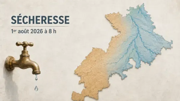 Arrosage restreint sous la chaleur