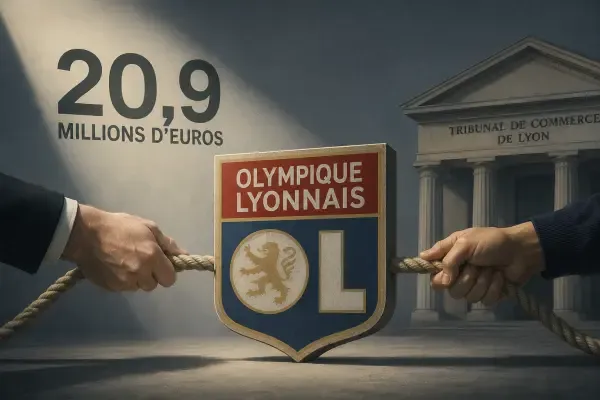 Illustration - L’OL devant le tribunal de Lyon